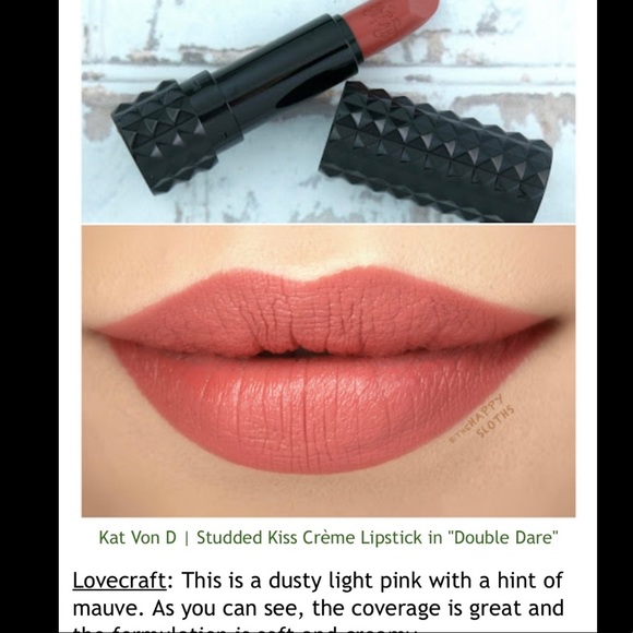 Kat Avon D studded lipstick mini in double dare - Picture 7 of 7